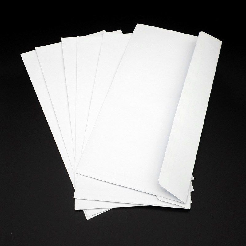 DL white envelope peel and seal self adhesive paper envelope Security Envelopes115*225